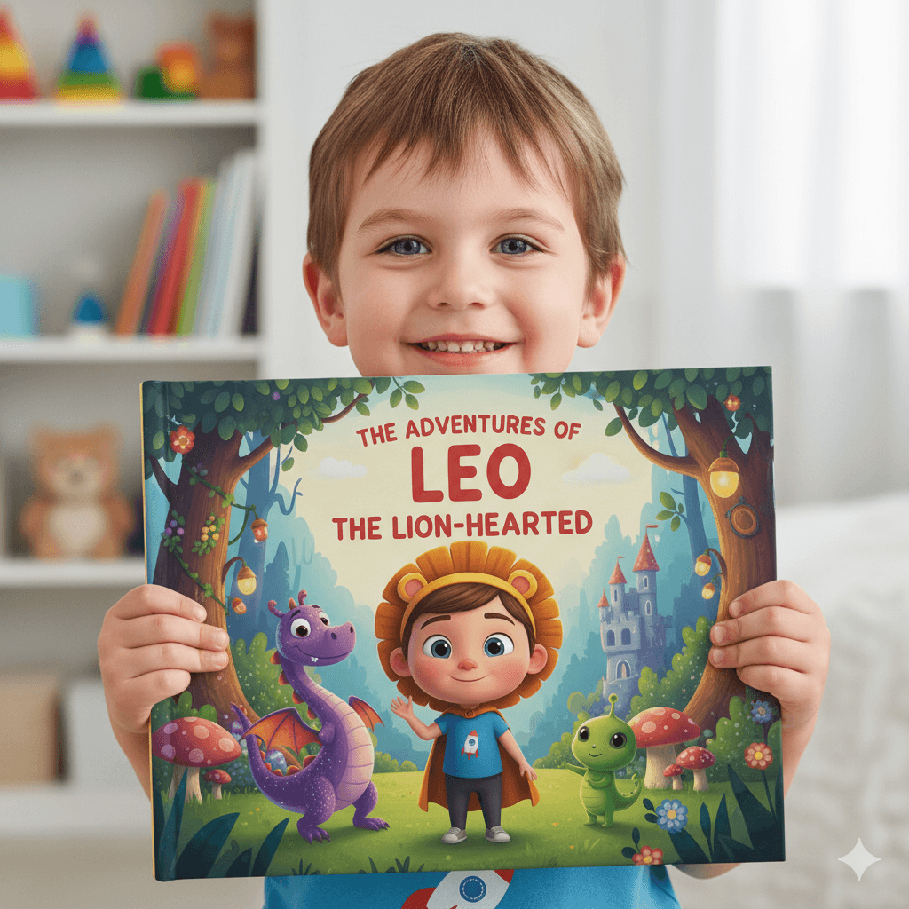 Personalized book cover